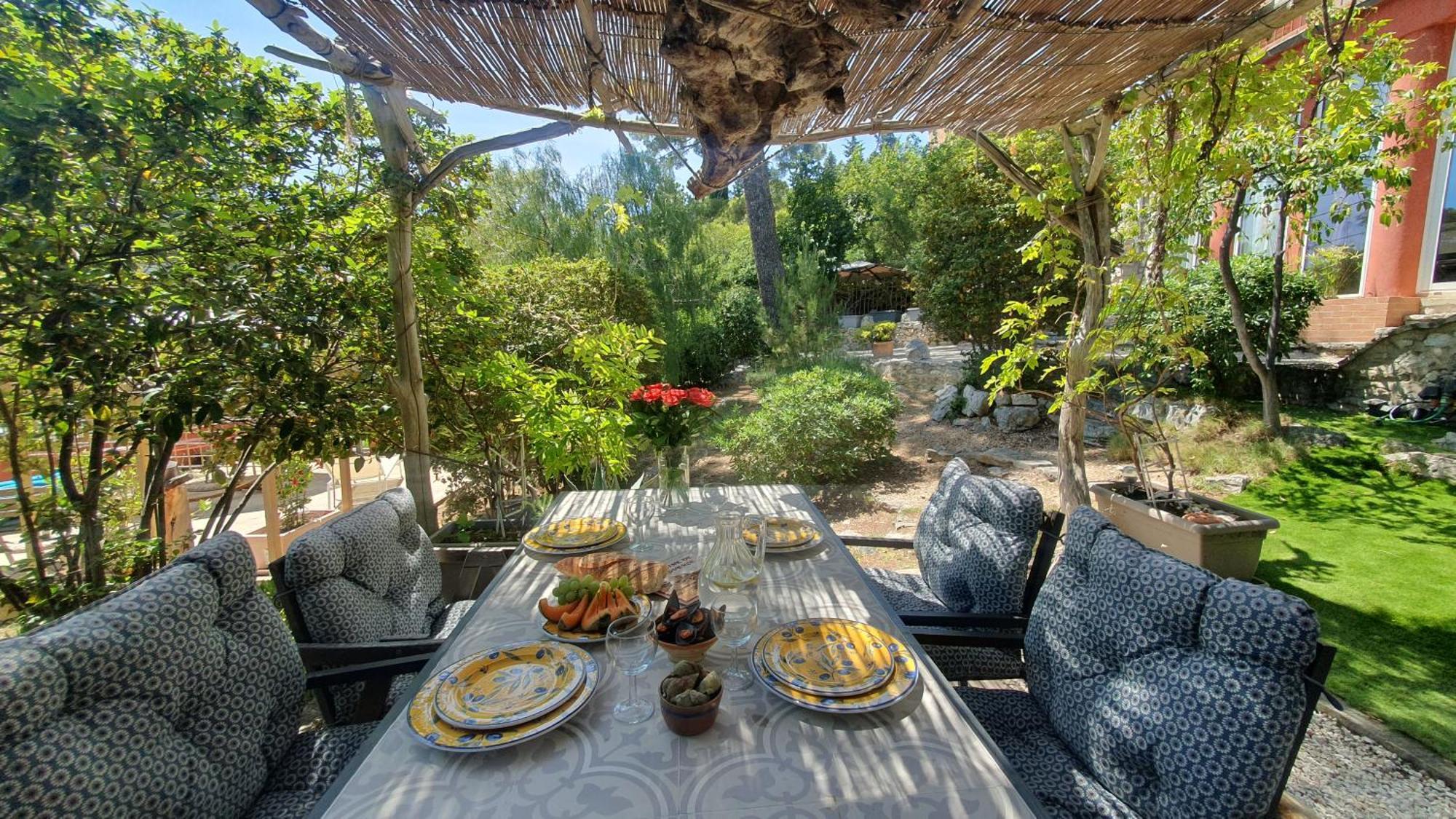 Appartements Avec Jardin Dans Villa Rocaille Cassis Buitenkant foto